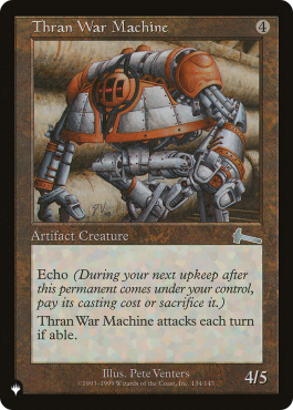 Machine de guerre thran