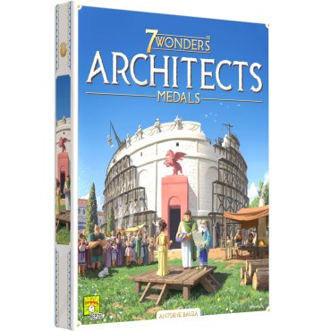 7 wonders architects extension medals jeu repos production boite 