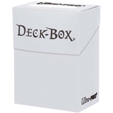 deck box 80 classique blanc ultra pro 