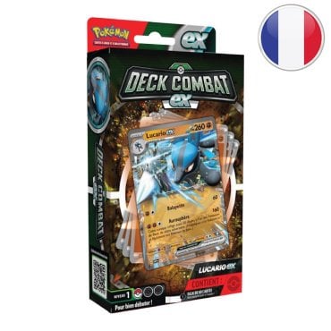 deck combat lucario ex pokemon fr 