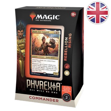 magic phyrexia all will be one deck commander rebellion rising en 