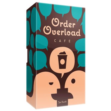 order overload cafe jeu oink boite de jeu 