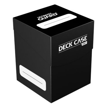 ugd010262 deck case 100 noir ultimate guard 