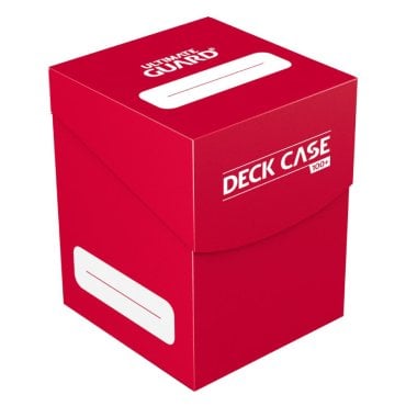 ugd010264 deck case 100 rouge ultimate guard 