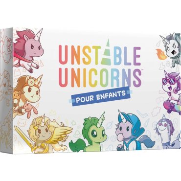 unstable unicorns pour enfants jeu unstable games boite 