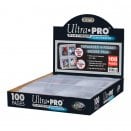 100x 4-Pocket Pages for Toploaders (Platinum Series) - Ultra Pro