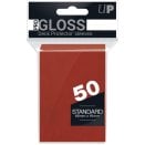 50 pochettes Rouge - Ultra Pro