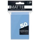 50 Pochettes UltraPro Matte Bleu Clair