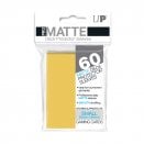 60 Pochettes Pro Matte Format Japonais Yellow - Ultra Pro
