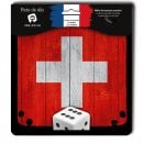 Piste de Dés Wood Swiss Flag