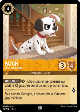 Patch - Chiot intimident