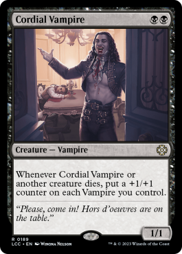 Vampire cordial