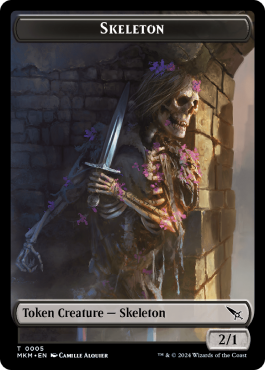 Squelette (2/1, noir)