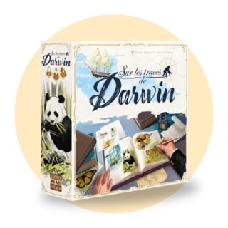 Boîte de jeu Sur les Traces de Darwin