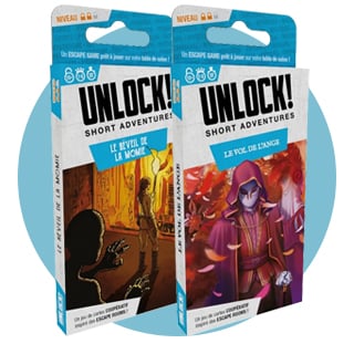 Boîte de jeu Unlock Short Adventures