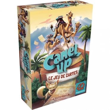 camel up le jeu de cartes jeu pretzel games boite 