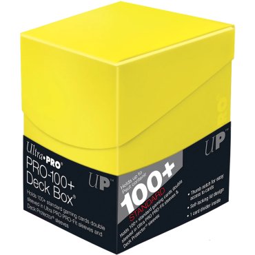 deck box eclipse 100 jaune ultra pro 85690 