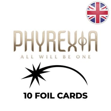 magic phyrexia all will be one lot 10 cartes foil en 