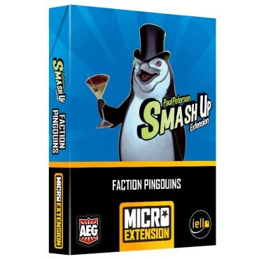 smash up micro extension factions pingouins boite de jeu 