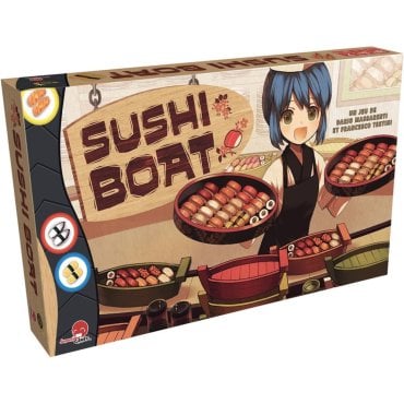 sushi boat jeu dont panic games boite 
