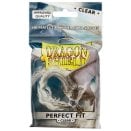 100 Sous-pochettes Perfect Fit Format Standard Clear - Dragon Shield