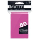 50 pochettes Pro-Matte Format Standard Rose Brillant - Ultra Pro