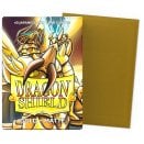 60 Pochettes Matte Format Japonais Gold - Dragon Shield
