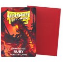 60 Pochettes Matte Format Japonais Ruby - Dragon Shield