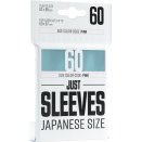 60 Pochettes Just Sleeves Format Japonais 62 x 89 mm transparentes - Gamegenic