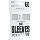 60 Pochettes Just Sleeves Format Japonais 62 x 89 mm Blanc - Gamegenic