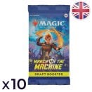 March of the Machine Set of 10 Draft Booster Packs - Magic EN