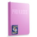 Pink 9-Pocket Top Loader Zip Binder - Pro Kases