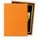 100 pochettes matte format standard orange dragon shield 